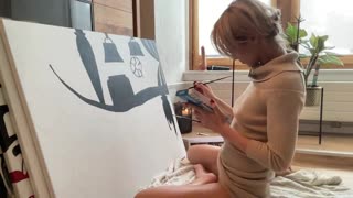 Pornstar Blonde Goda dengan Pussy Ketat Basah dan Mainan Anal Solo di Studio