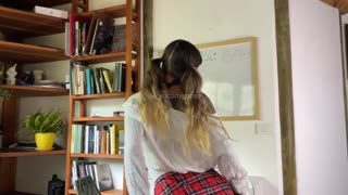 classroom seduction leads to deep teacher fantasy with latina blowjob and doggystyle
