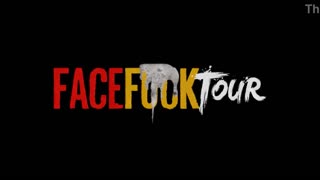 Große Nippel-Schlampe schluckt Riesen-Schwanz kopfüber im harten Deepthroat-Fick