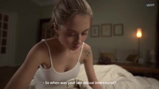 Slim Busty Nurse Rides Huge Dick for First Aid in POV