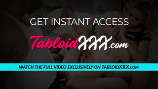 After riding Jessy Jones' big cock busty Brett Rossi swallows his warm cum