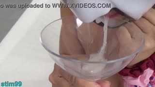 Strast u peehole-u u japanskom bukkake gangbang-u sa creampie haosom