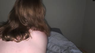 hey, watch this snowbunny take bbc backshots with a creampie!