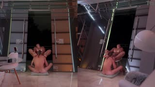 アマアジアカップルのオーラル対比：クンニとディープフェラ