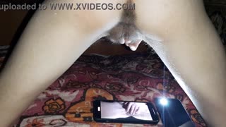 Watching Girlfriend Masturbate Hard While Shooting Her Porn Video