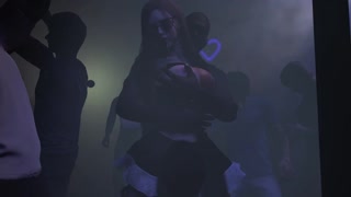 Fucked hot pussy at the club l Group sex 3D animation Hentai