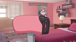 Si futanari Chloe ay nagiging wild kasama ang mounted sex toy sa Benefitship