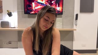 hey petite latina with tight pussy rides my cock in cowgirl then takes creampie from liatovar