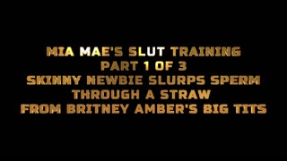 Britney Amber & Mia Mae: Bạn đã thấy khoái cảm song que rung trước tình ba?