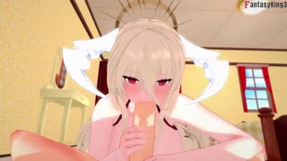 Intensywny lodzik - 1 - Azur Lane - Pełny i POV na Sheer i PTRN