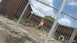 Lady Sonia's Thrilling Piss Release in Sultry Summer Heat