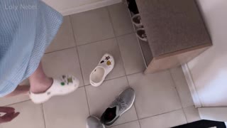 street stranger begged for my cock right after i helped her out