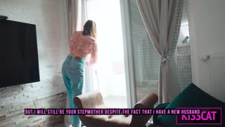 😈 tattooed busty milf takes mmf threesome pounding in bed with wet blowjob creampie finish in pussy and mouth 💦