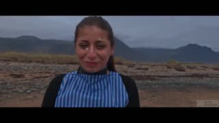 i felt every slap and spit as silvia soprano submitted to rough domination on a norwegian beach