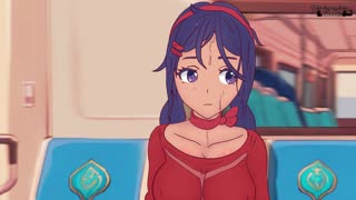 Mita'nın metroda çılgın karşılaşması Miside Hentai parodisi 2025