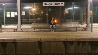 heart racing public train station fuck with stranger outdoors