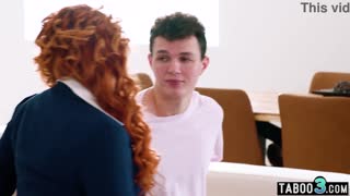 red bbw milf lauren phillips fulfills busty deepthroat cravings