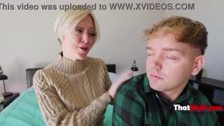 Busty Milf Dee Williams Shares Intense Bed Fuck During Trip with Big Tits Action