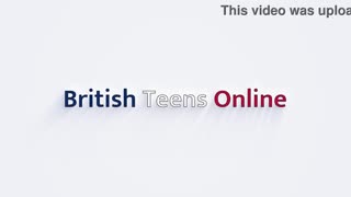 British newbie Ellie teased in edging session
