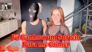 ലക്കി ഫാൻ ബ്രസീലിയൻ ഹോട്ടിയുമായി ഇന്റർറേഷ്യൽ എൻകൗണ്ടർ