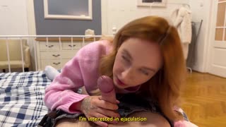 Crazy Girl Spanks And Licks In Living Room Roleplay With Guy