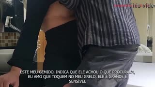 ¡Wow, Bruna Silva hotwife seduce al grandote para un viaje salvaje!