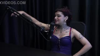 Annie Clementine Top Podcast Clips with Bia Sexy Part 1 Sheer Red