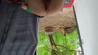 Lopullinen räjähtävä sessio appien puutarhassa villin naapurin kanssa! Tuho ja nautinto anaalista alexachris20