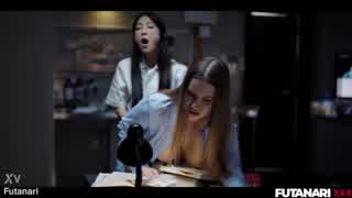 shemale scientist grows futa cock infects lab fucks russian girl creampie