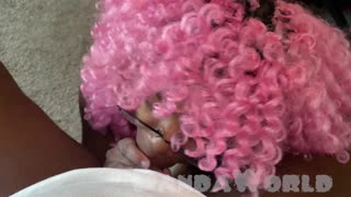 ebony anal slut takes bbc balls deep as second ebony deepthroats