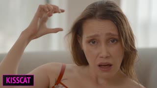 Heart-Pounding Shock as She Spots Jerk Session - Dives In for Sucking, Pounding, Facial Finish