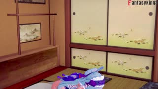 Hvad skal denne blæsejob-terapi gøre ved mig? yumemizuki mizuki i genshin impact fuld pov