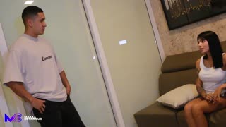 I catch a teen masturbating and ask her to have sex so I can keep quiet - max betancur