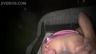 ebony fijii's huge ass gaped by jamaican bbc str8rich outdoors in backyard