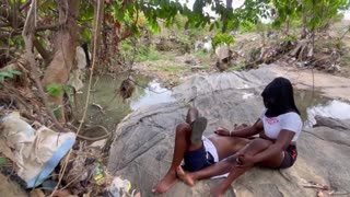 Picnic outing in the forest reserve