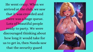 Nati and friends lick shaved pussies wild in nightclub frenzy