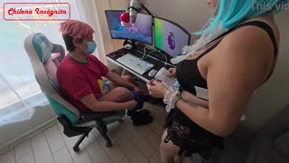 Sluškinjski cosplay s sinom šefa postaje divlji trailer s gutanjem sperme