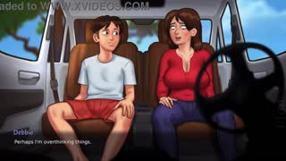 Storbrystet milf suger enorm kuk og gir beste slappe blowjob