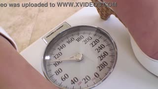 Kacey Jordan's petite spinner body takes a pounding from monster cock before facial blast in POV