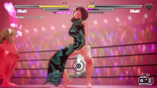 Lesbian pussy fingering squirt battle