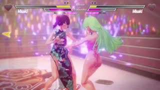 Lesbian pussy fingering squirt battle