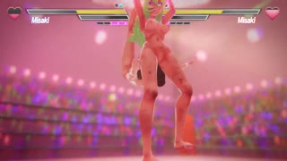 Lesbian pussy fingering squirt battle