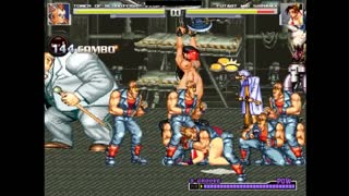mai shiranui endures endless gangbang doggystyle creampies in hentai mugen orgy