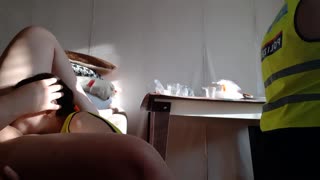 Police lesbians dive into wild threesome with intense pussy licking and real orgasms