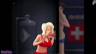 Nổ tung SummerTime Saga ep3 3P anal cưỡi cowgirl thủ dâm hentai!