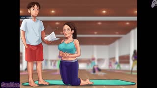 ¡Boom! Saga verano ep3 trío anal vaquera masturbación hentai explosión