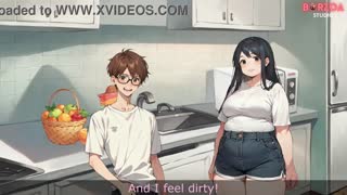 Перша гаряча ванна з 3D хентай-дівчиною з гігантськими цицьками