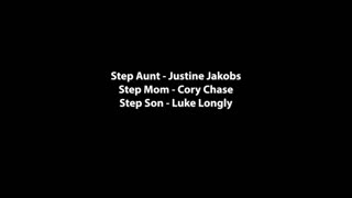 ¡Oye, adivina qué me preguntó Justine Jakobs sobre su estrechez! Calor tabú salvaje con Luke Longly