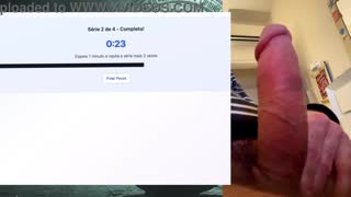 Exercise Session for a Strong, Fat 19 cm Cock Built to Last Hours