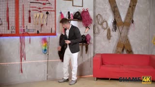 Shame4k. His Neighbor's Mature Friend Unveils Dominatrix Side for Rough Fuck